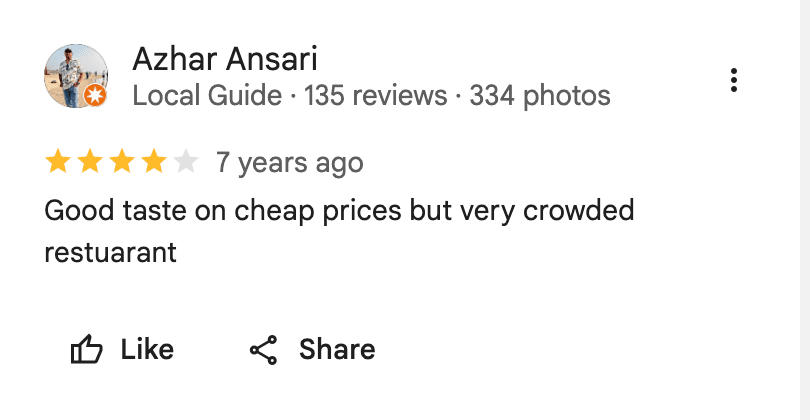 Customer review 2